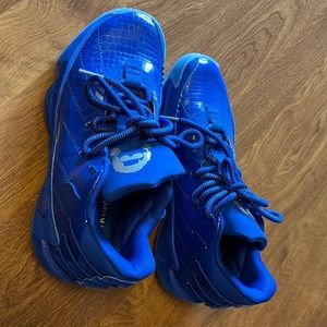 Adidas Mens Dame Basketball Sneakers Shoes Casual color- Blue